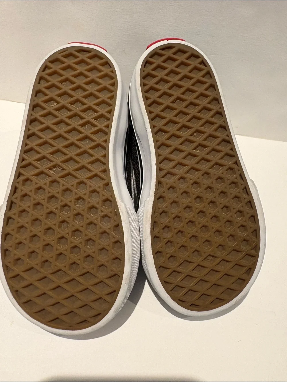 Vans Toddler Size 5.0 Black and White High-Top Sneakers